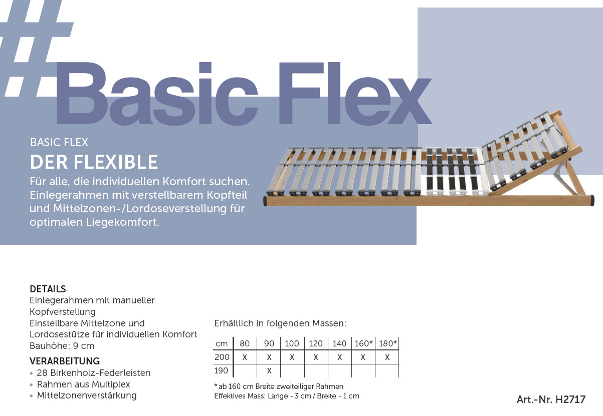 Lattenrost Basic Bico Basics Basic by Bico Flex